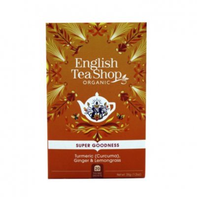 English Tea Shop Tea turmeric, ginger & lemongrass bio